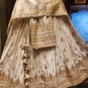 TISSUE LEHENGAS